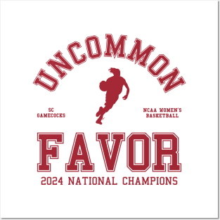 Dawn Staley, Uncommon Favor, 2024 National Champions Posters and Art